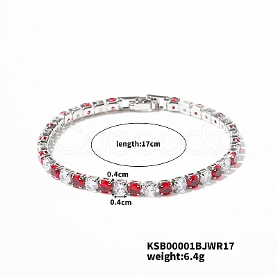 Brass Rhinestone Cup Chains Bracelet for Elegant Women with Subtle Luxury Feel SE6435-9-1