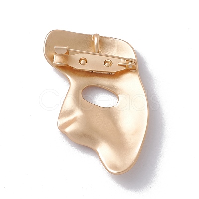 Alloy Mask Lapel Pin JEWB-C016-05MG-1