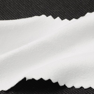 Suede Fabric Silver Polishing Cloth X-AJEW-G004-04-1