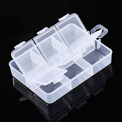 Rectangle Polypropylene(PP) Bead Storage Container CON-N011-007-1