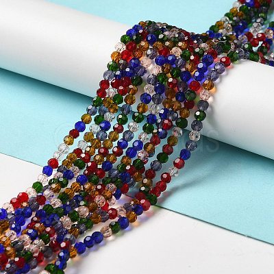 Transparent Glass Beads EGLA-A035-T4mm-HD02-1