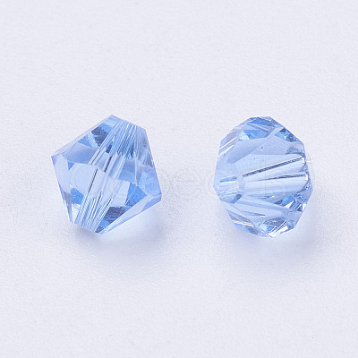 Imitation Austrian Crystal Beads SWAR-F022-6x6mm-211-1