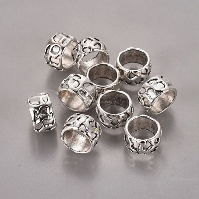 Rondelle Tibetan Style Alloy Beads LF10982Y-1