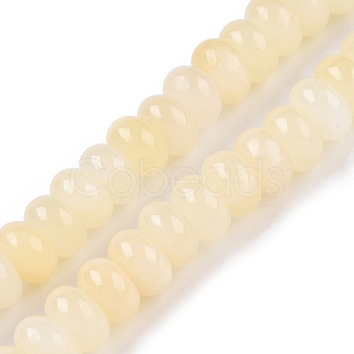 Natural Topaz Jade Beads Strands G-T138-73-1