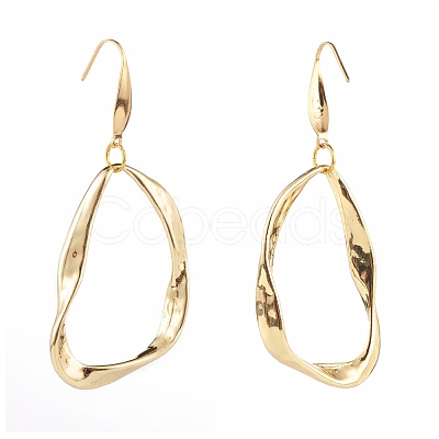 Alloy Twisted Ring Dangle Earring Sets EJEW-JE04503-1