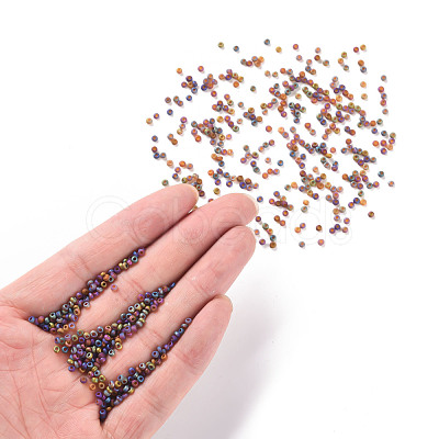 12/0 Grade A Round Glass Seed Beads SEED-Q010-M554-1