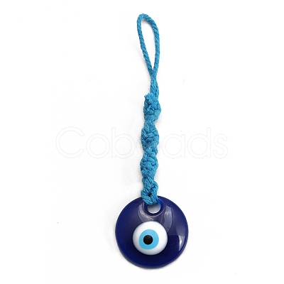 Plastic Turkey Evil Eye Pendants Decorations PW23040417093-1