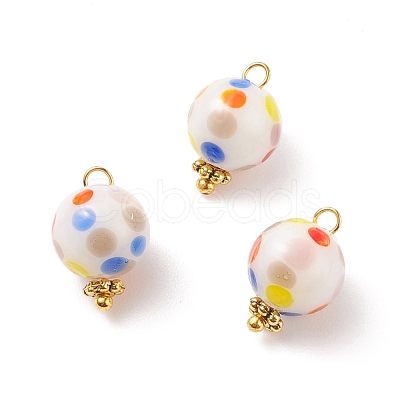 Handmade Lampwork Pendants PALLOY-JF01534-1