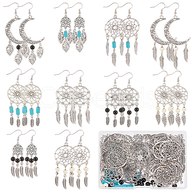 SUNNYCLUE DIY Bohemia Chandelier Earring Making Kit DIY-SC0020-94-1