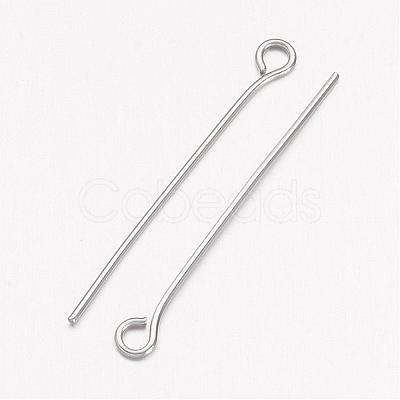 Tarnish Resistant 304 Stainless Steel Eye Pin STAS-R045-30mm-1