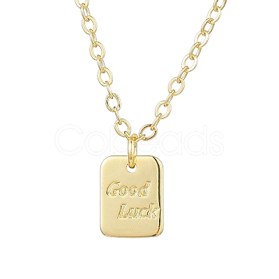 Brass Pendant Necklaces NJEW-JN04797-1