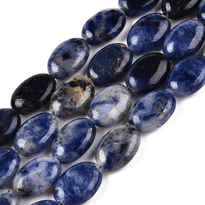 Natural Sodalite Beads Strands G-M206-39-1