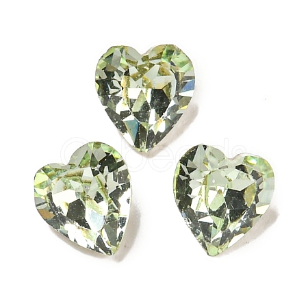 Glass Rhinestone Cabochons RGLA-L029-16B-238-1