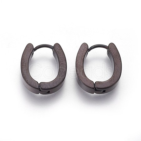 304 Stainless Steel Hoop Earrings EJEW-O087-08D-1