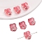 Handmade Lampwork Beads, Frog, Indian Red, 15x11mm