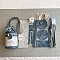 DIY Knitting PU Imitation Bag Making Kit, Including Leather Bag Accessories, Butterfly, 240x140x125mm