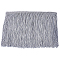 Polyester Fringe Tassel Trim, for Curtain, Costume Accessories, Gray, 150x1mm, 10 yards/card