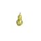 Natural Topaz Jade Resin Ornaments for office Home Decorations, Small Gourd, 50mm