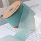 Polyester Ribbons, for Hair Bow Clips Accessories Making, Gift Packing, Dark Cyan, 2 inch(50mm), about 10 Yards(9.14m)/Roll