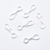 925 Sterling Silver S Hook Clasps STER-I013-38S-2