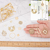 SUNNYCLUE DIY Geometry Dangle Stud Earring Making Kit DIY-SC0020-53-3