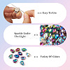 Cheriswelry 100Pcs 10 Colors Sew on Rhinestone DIY-CW0001-38-6