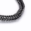 304 Stainless Steel Curb Chain Necklaces NJEW-H493-11AS-2