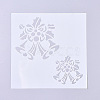 Christmas Theme Plastic Painting Stencils X-DIY-G027-A01-2