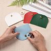   4 sets 4 colors Imitation Leather Sew on Bag Cover FIND-PH0006-89-5
