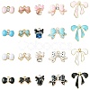 20Pcs 20 Styles Alloy Enamel Pendants ENAM-YW0003-92-1