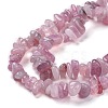 Natural Madagascar Rose Quartz Beads Strands G-O187-01-7