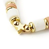 Handmade Polymer Clay Beads Stretch Bracelets Sets BJEW-JB06353-03-8