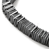 Electroplate Non-magnetic Synthetic Hematite Beads Strands G-J224-02-2