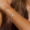 Natural Pearl Link Bracelets with 925 Sterling Silver Chains BJEW-Z025-03G-3