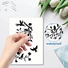 8 Sheets 8 Styles PVC Waterproof Wall Stickers DIY-WH0345-069-3
