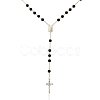 Mashan Jade Beads Necklaces NJEW-PJN901-2