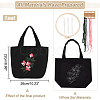 DIY Ethnic Style Embroidery Canvas Bags Kits DIY-WH0401-43-2