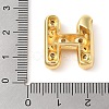 Brass Micro Pave Clear Cubic Zirconia Pendant KK-Z046-01G-H-3