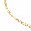 Rack Plating Brass Column Ball Chain Necklace for Women NJEW-F311-03G-2