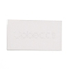 Rectangle Paper Reward Incentive Card DIY-K043-03-08-4