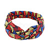 Boho Printed Polyester and Spandex Headbands OHAR-PW0007-34D-1