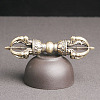 Brass Dorje Vajra Beads PW-WG51838-01-3