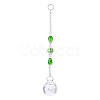 Faceted Crystal Glass Ball Chandelier Suncatchers Prisms AJEW-G025-A06-1