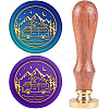 Wax Seal Stamp Set AJEW-WH0208-793-1