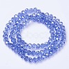 Electroplate Glass Beads Strands EGLA-A034-T6mm-A17-2