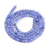 Natural Tanzanite Beads Strands G-R475-033-2