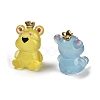 Crown Bear Luminous Resin Display Decorations DJEW-M010-01-3