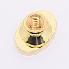 Blank Wax Seal Brass Stamp Head KK-WH0034-25LG-1