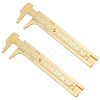 4 Inch/100mm Brass Vernier Caliper TOOL-WH0121-45-1