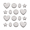 304 Stainless Steel Charms STAS-TA0002-04P-1